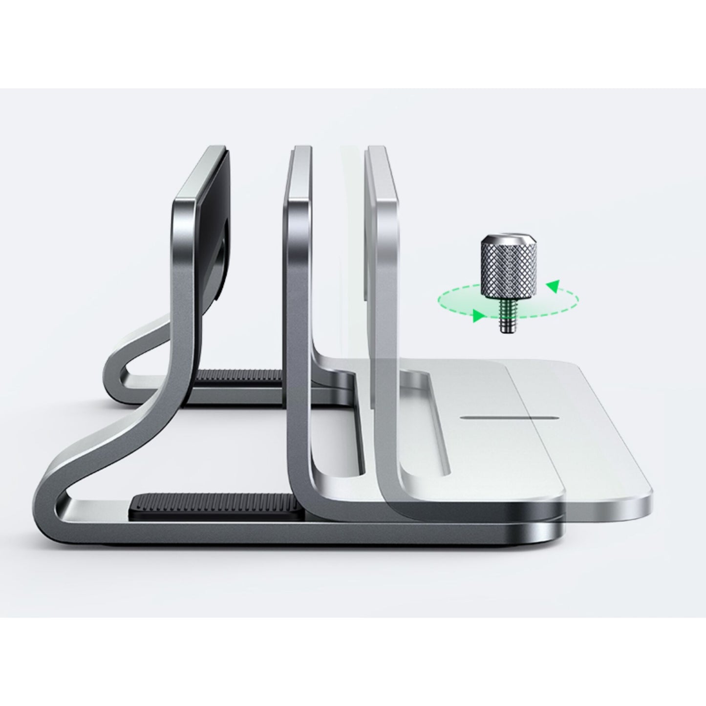 UGREEN Vertical Laptop Stand Silver