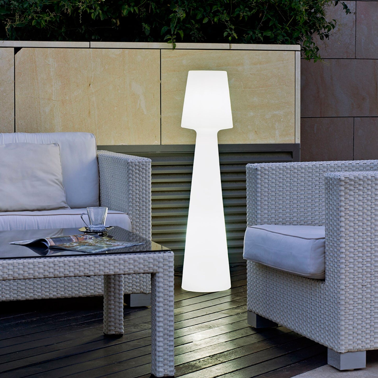 New Garden Lola 110 Cable Floor Lamp White light
