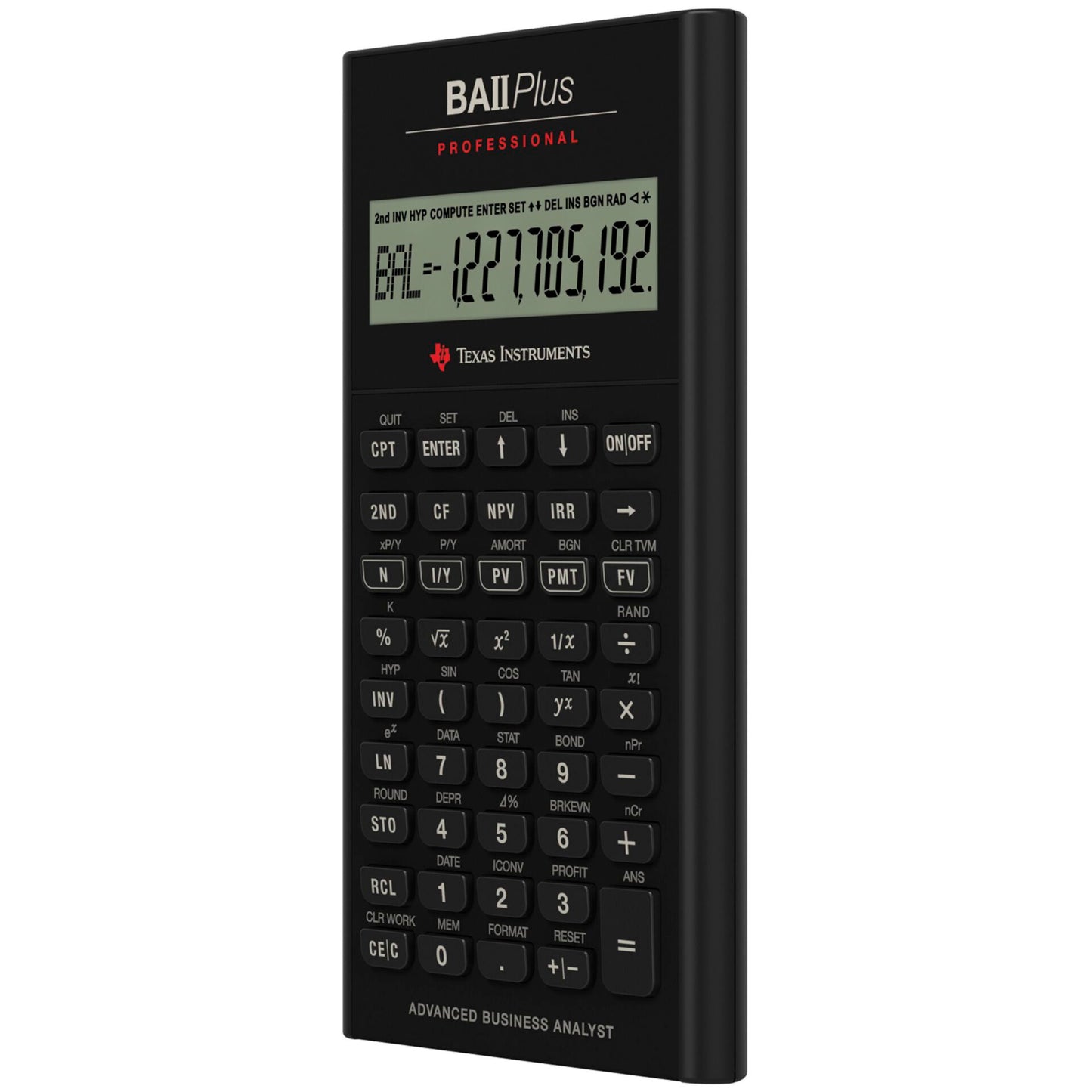 Texas Instruments BA II Plus Professional IIBAPRO/FC/3E12/A