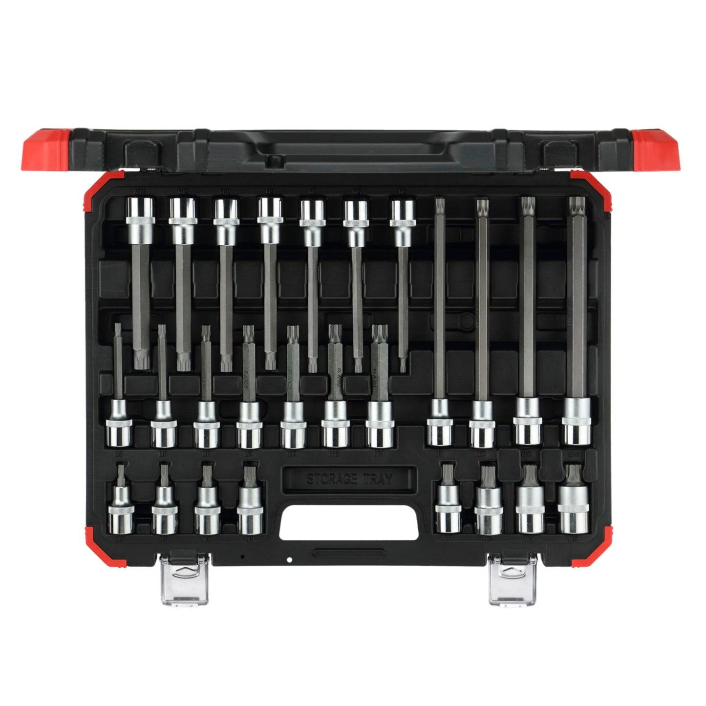 GEDORE red Screwdriver Bit Sockets 1/2 XZN 26-pieces