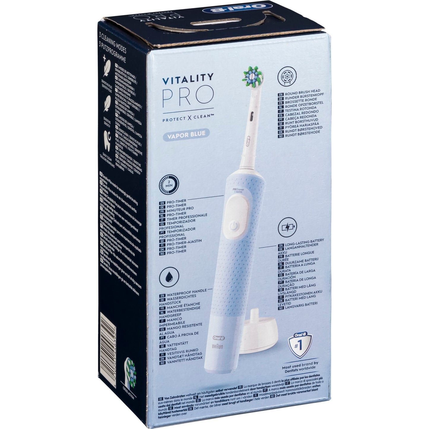 Oral-B Vitality Pro D 103   Blue Hangable Box
