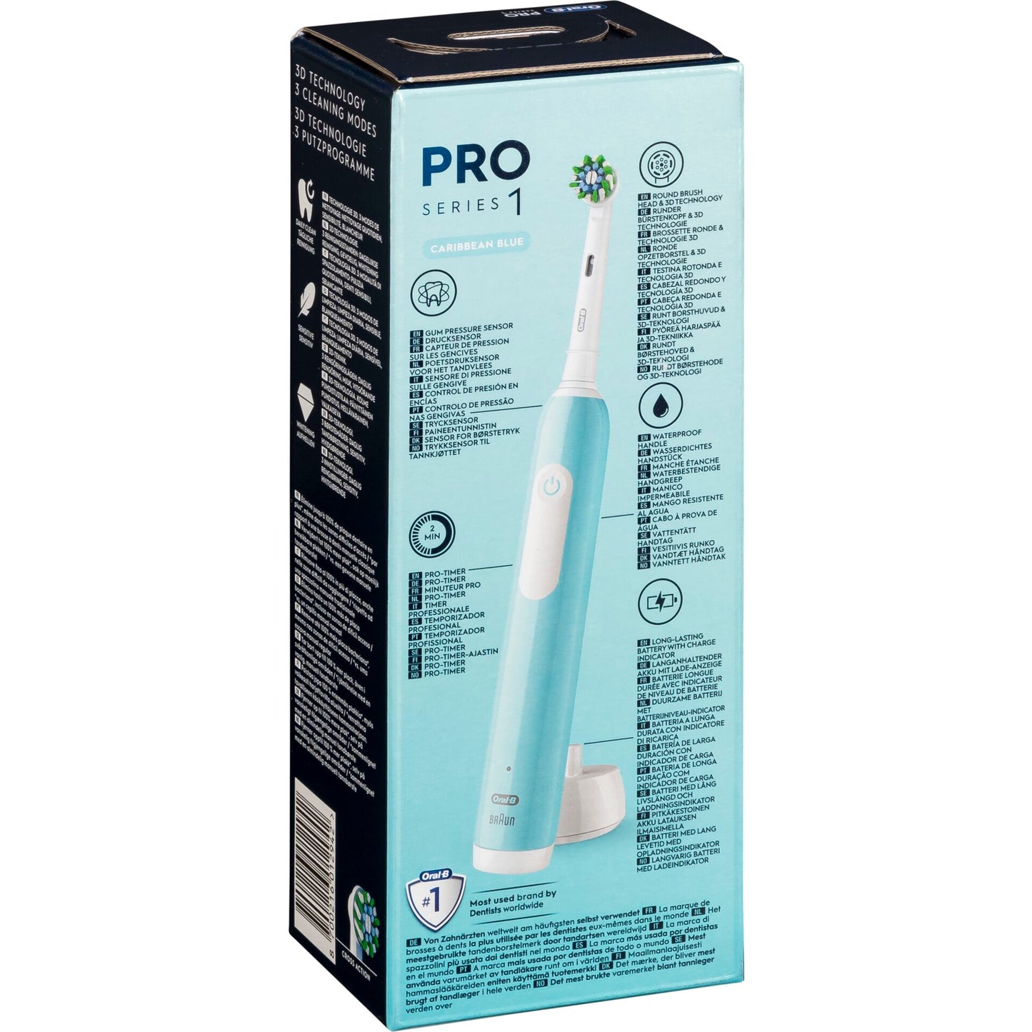 Oral-B Pro 1 Cross Action Caribbean Blue