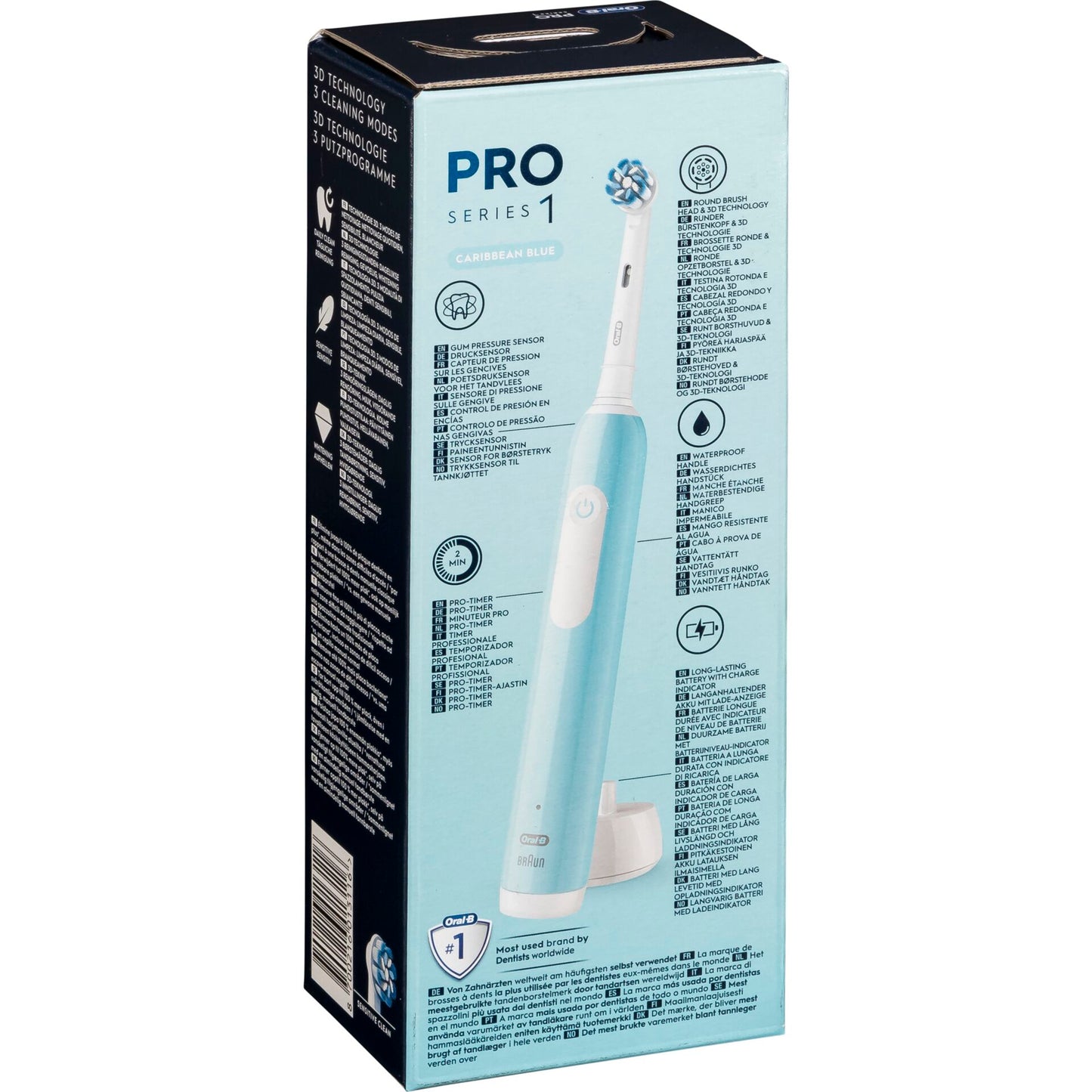 Oral-B Pro 1 Sensitive Clean Caribbean Blue