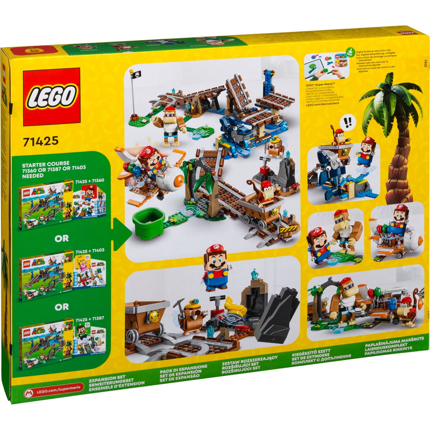 LEGO Super Mario 71425 Diddy Kongs Mine Cart Ride