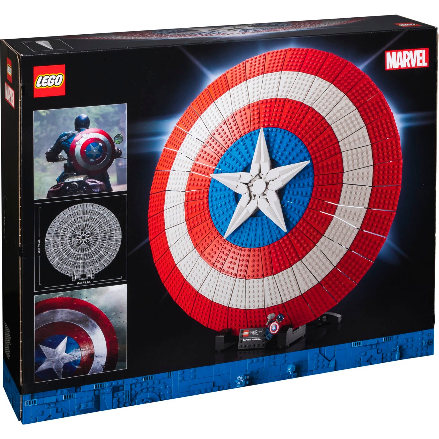 LEGO Super Hero Marvel 76262 Captain Americas Shield Set