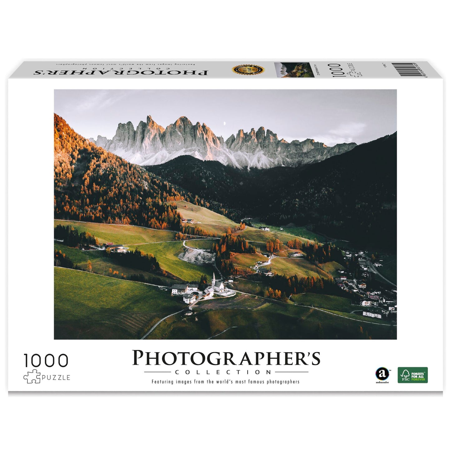 Ambassador Val di Funes Dolo- mites 1000-piece (Tobias Haegg)