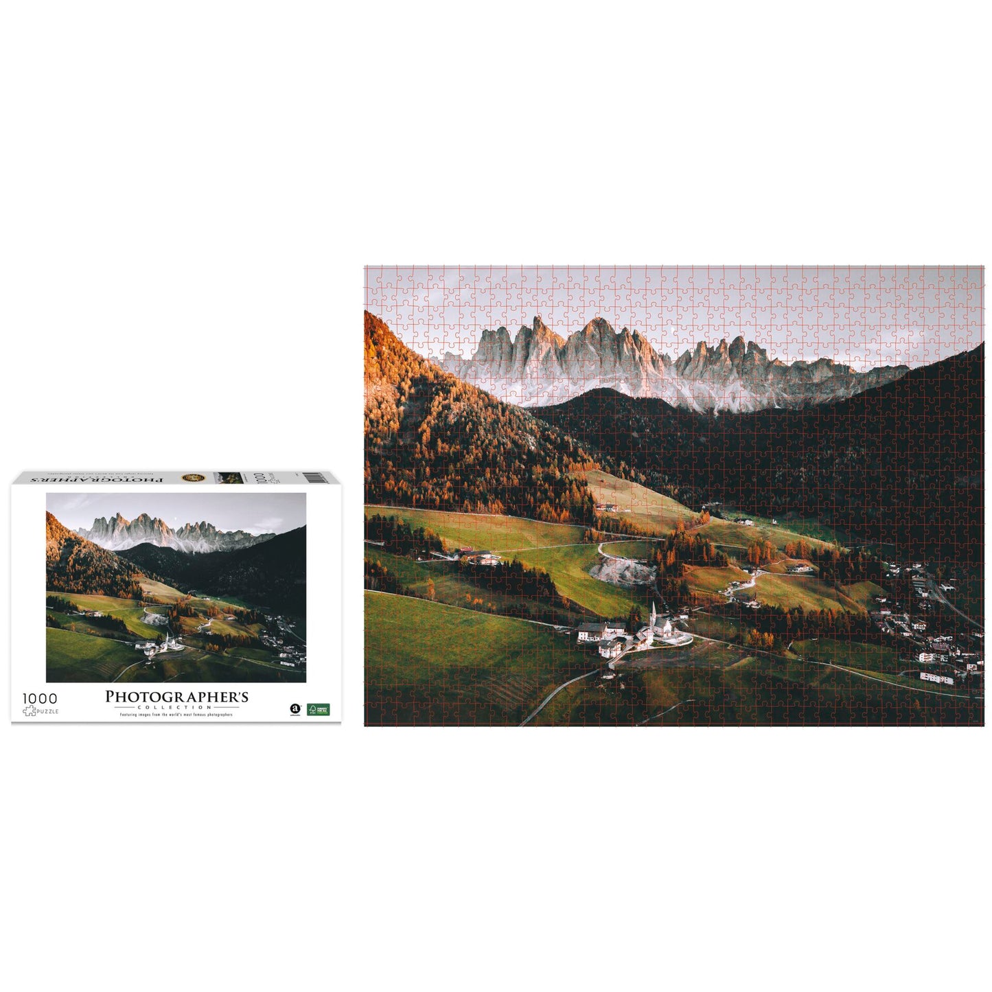 Ambassador Val di Funes Dolo- mites 1000-piece (Tobias Haegg)