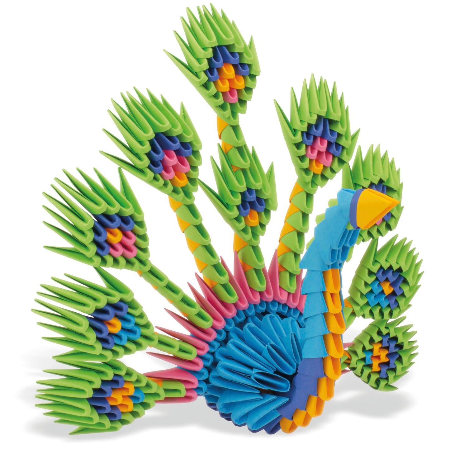 Creagami Origami 3D Peacock 502 Pieces