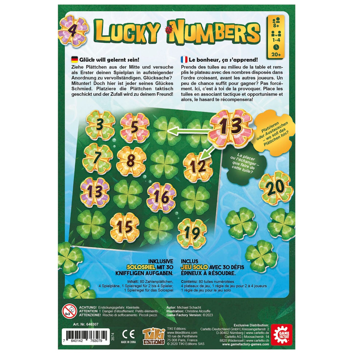 Game Factory Lucky Numbers (mult)