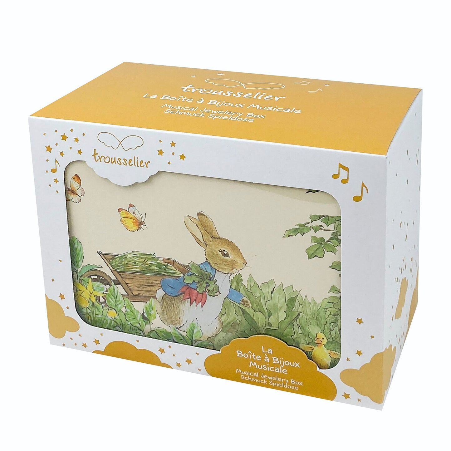 Trousselier Jewellery Music Box Peter Rabbit