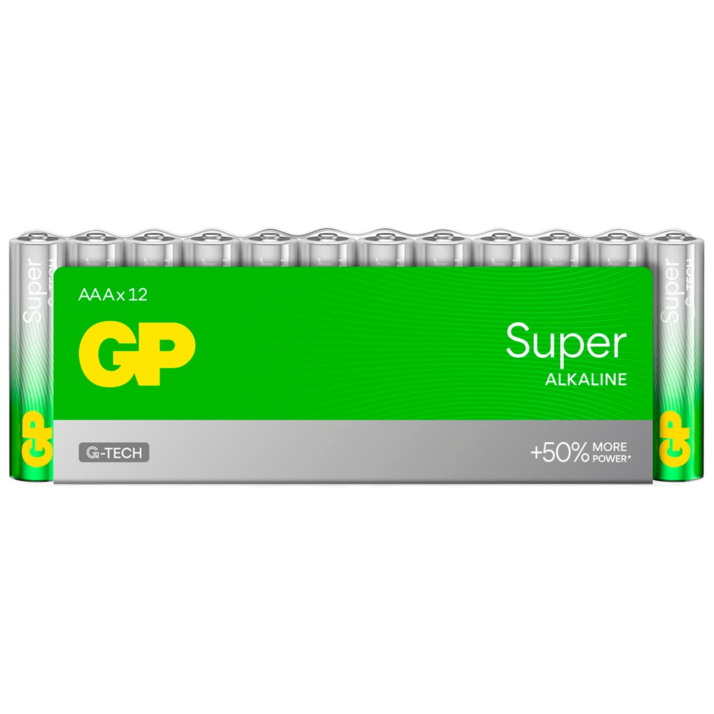 1x12 GP Super Alkaline 1,5V AAA Micro LR03 Rel.03024AETA-S12