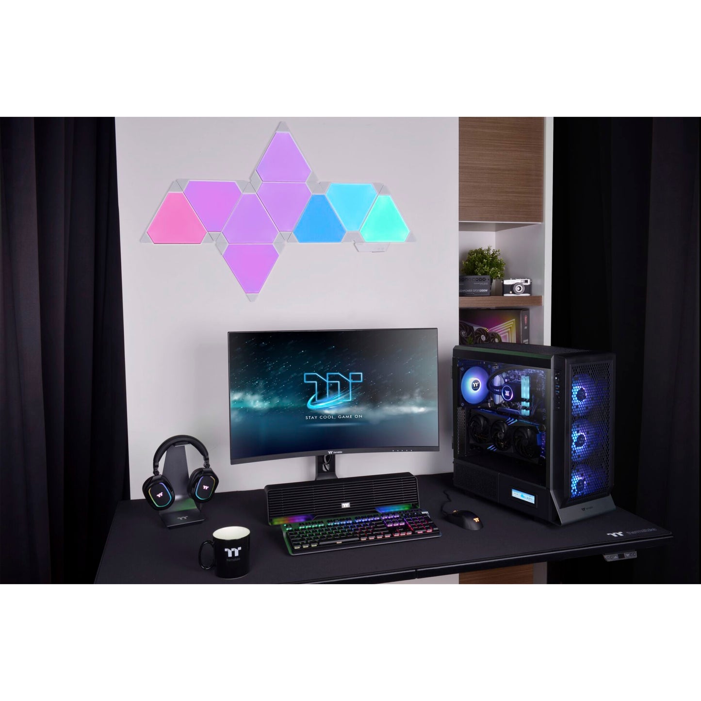 Thermaltake Ceres 500 TG ARGB Black