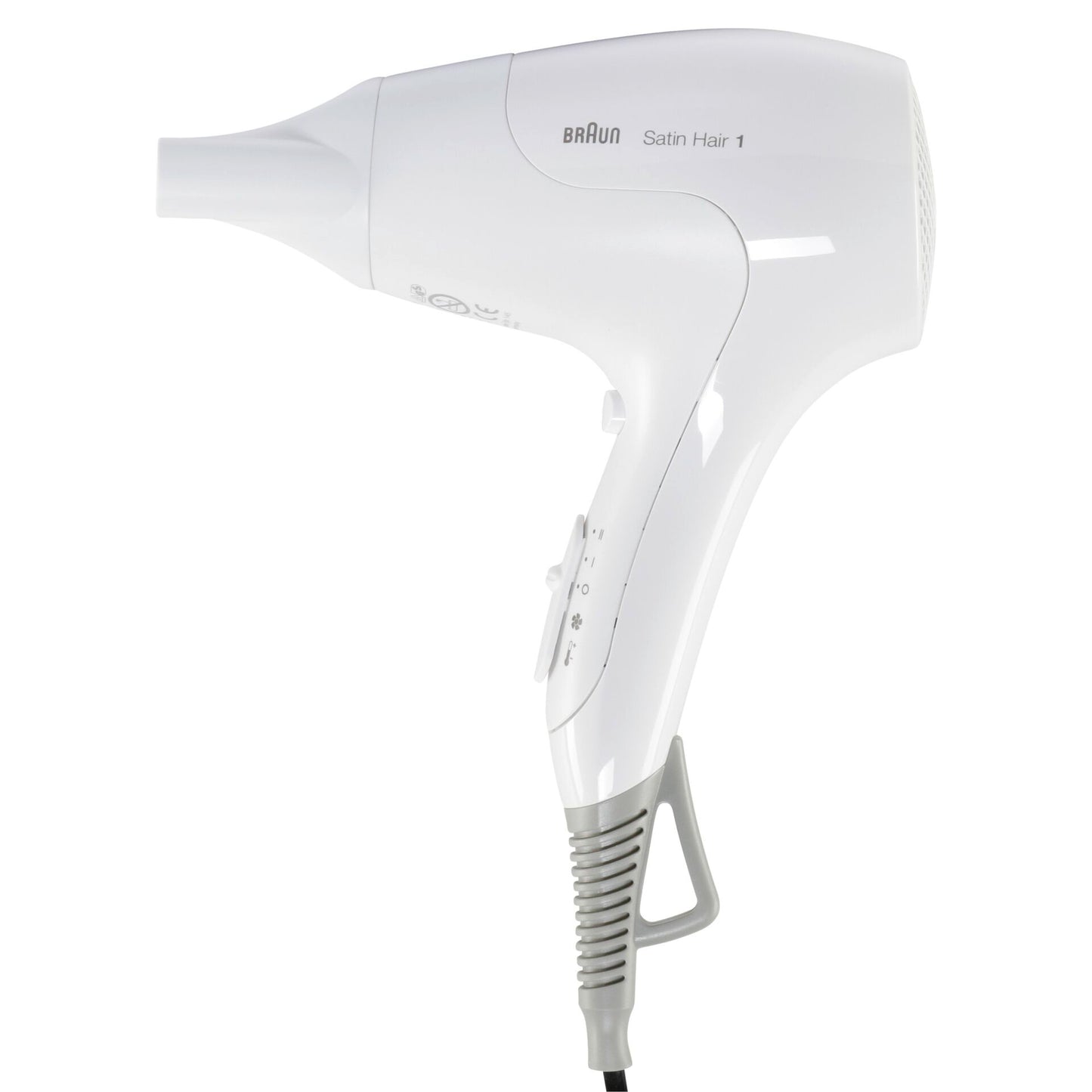 Braun Satin Hair 1 HD 180 Power Perfection white
