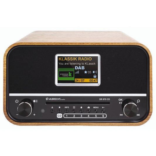 Albrecht DR 870 CD Senior Radio