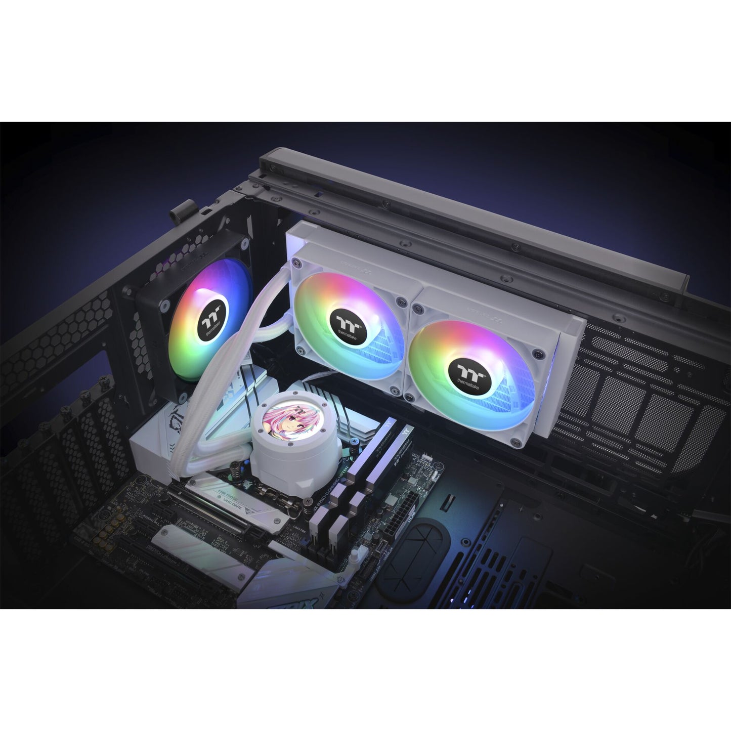 Thermaltake TH240 V2 Ultra ARGB Sync CPU Liquid Cooler Snow Edt.