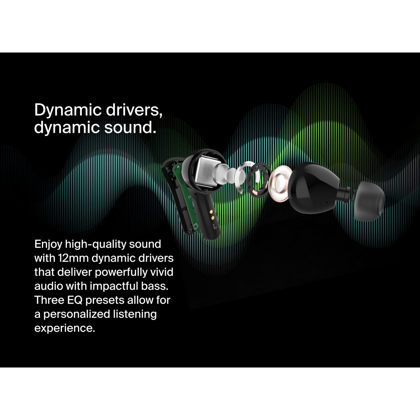 Belkin SoundForm Motion True Wireless In-Ear black AUC010btBK