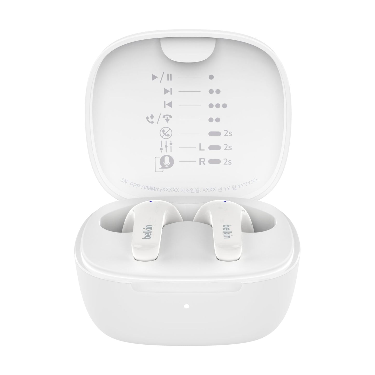 Belkin SoundForm Motion True Wireless In-Ear white AUC010btWH