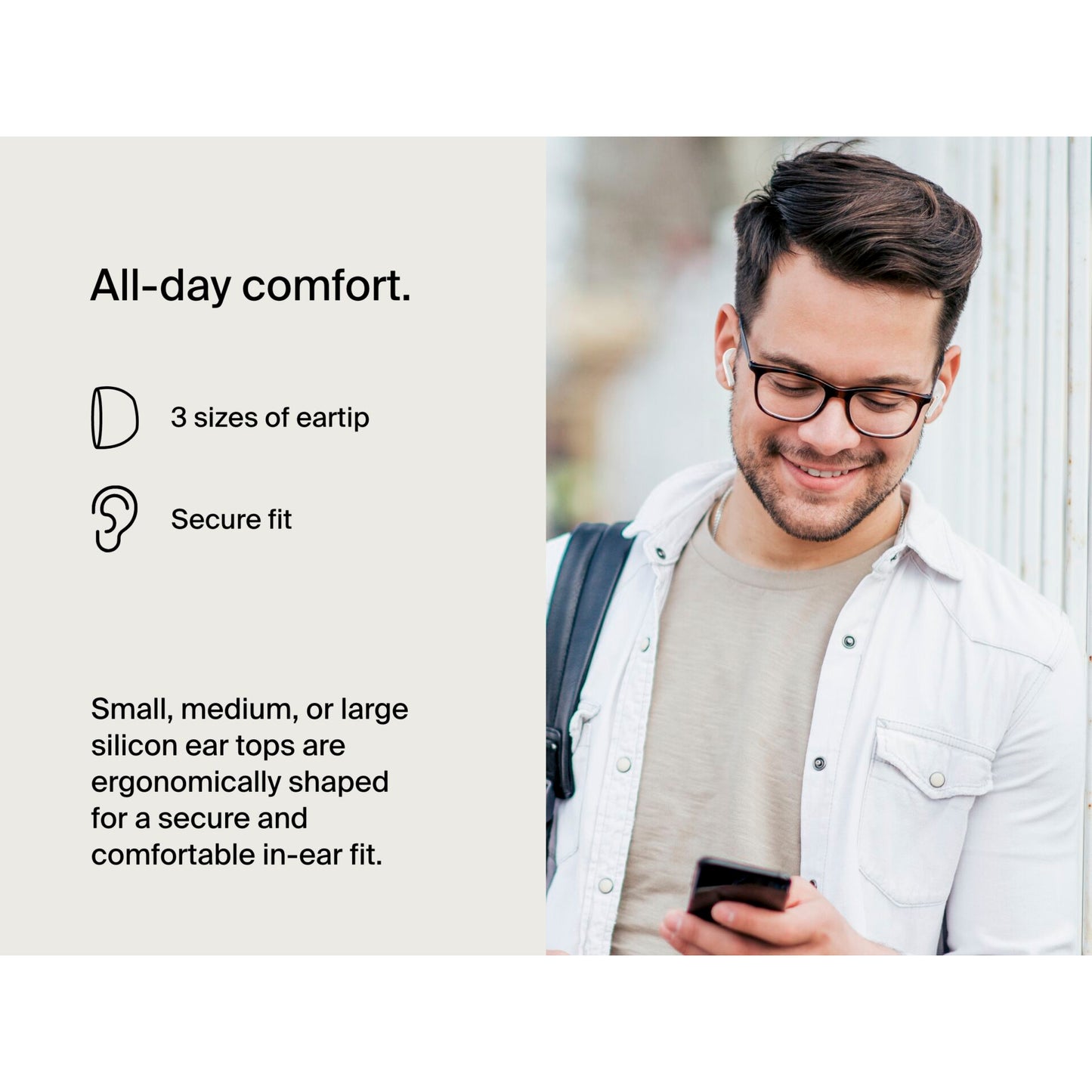 Belkin SoundForm Motion True Wireless In-Ear white AUC010btWH