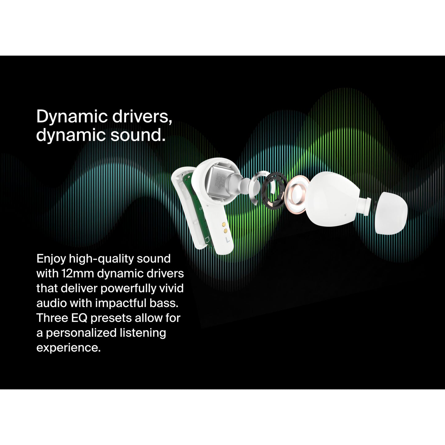 Belkin SoundForm Motion True Wireless In-Ear white AUC010btWH