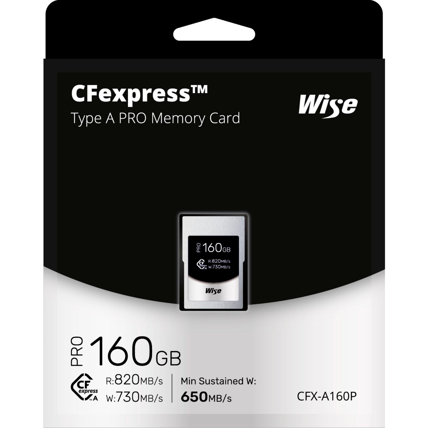 Wise CFexpress Type A PRO 160GB WI-CFX-A160P