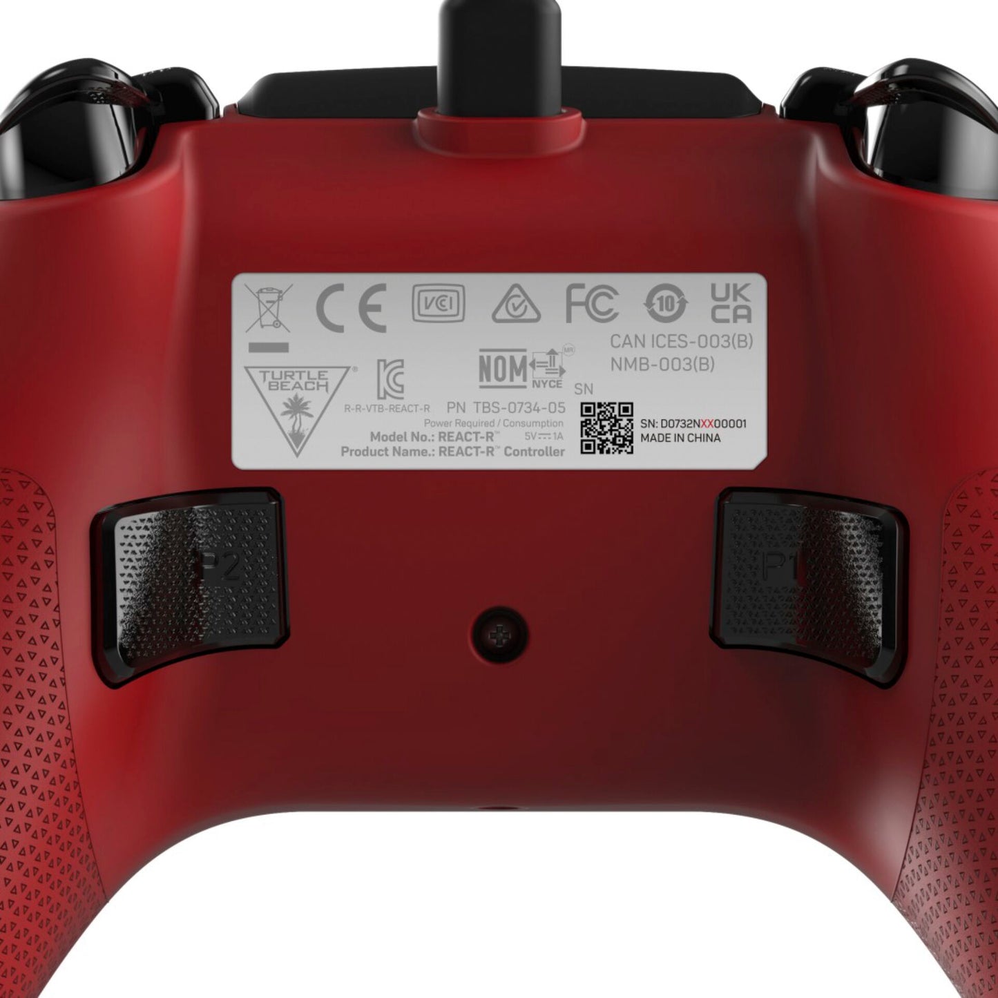 Turtle Beach REACT-R Controller red Xbox One, S/X Win 10/11