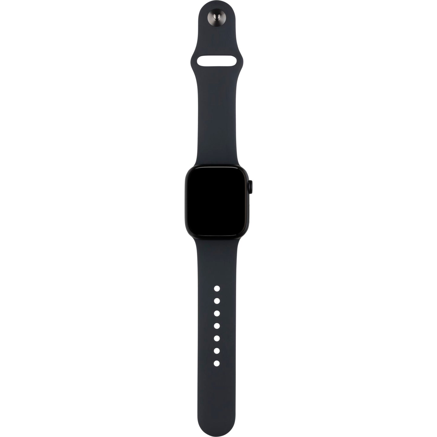 Apple Watch 9 GPS 45mm Alu Midnight Sport Armband M/L