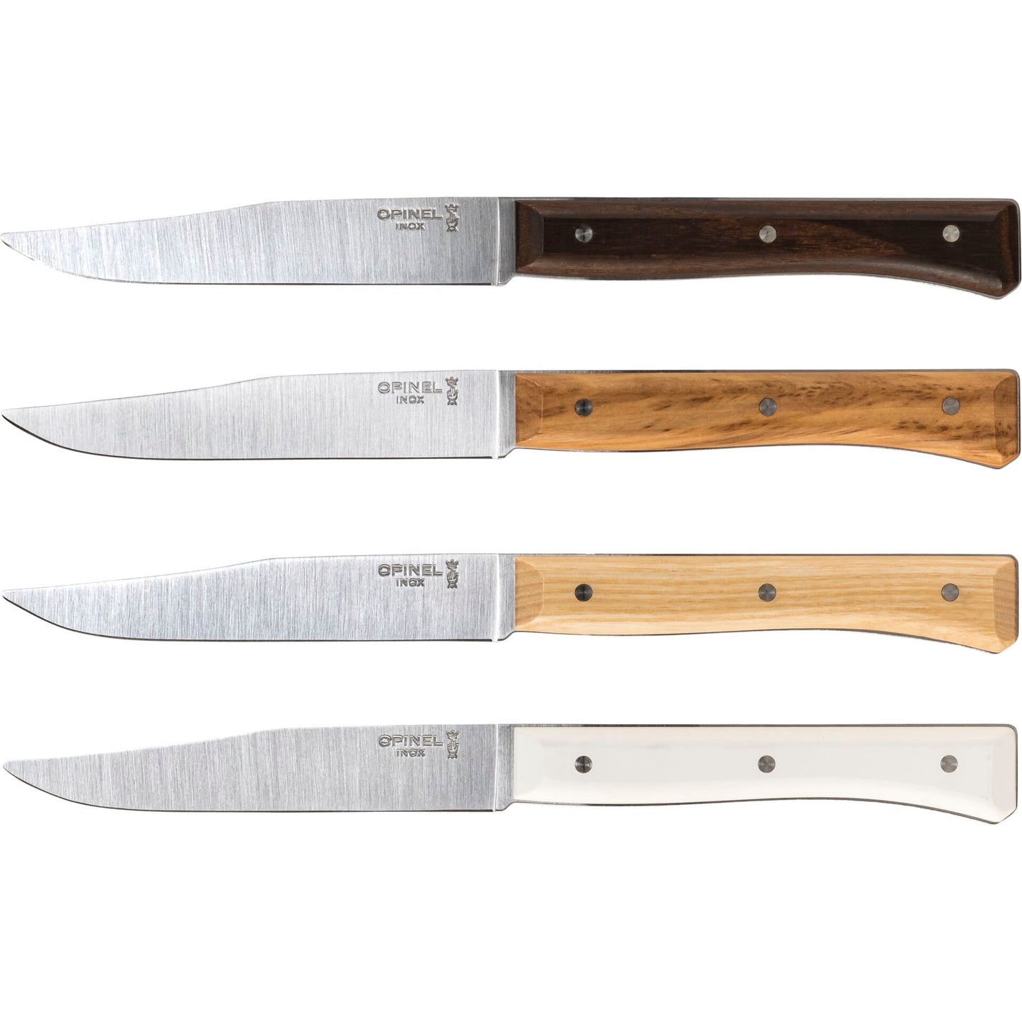 Opinel Table Knives Facette Set of 4 Mix