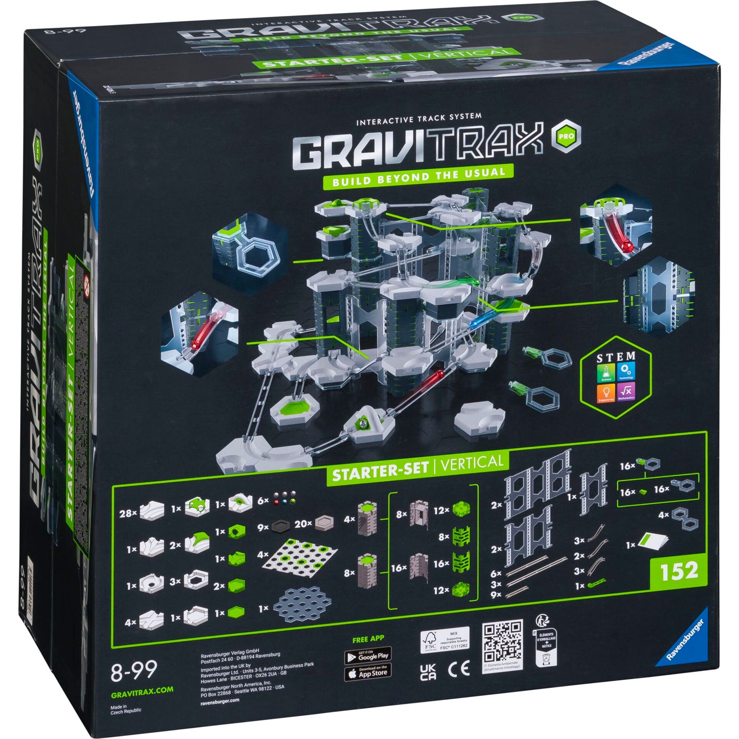 Ravensburger GraviTrax PRO Starter-Set Vertical NEW 2023