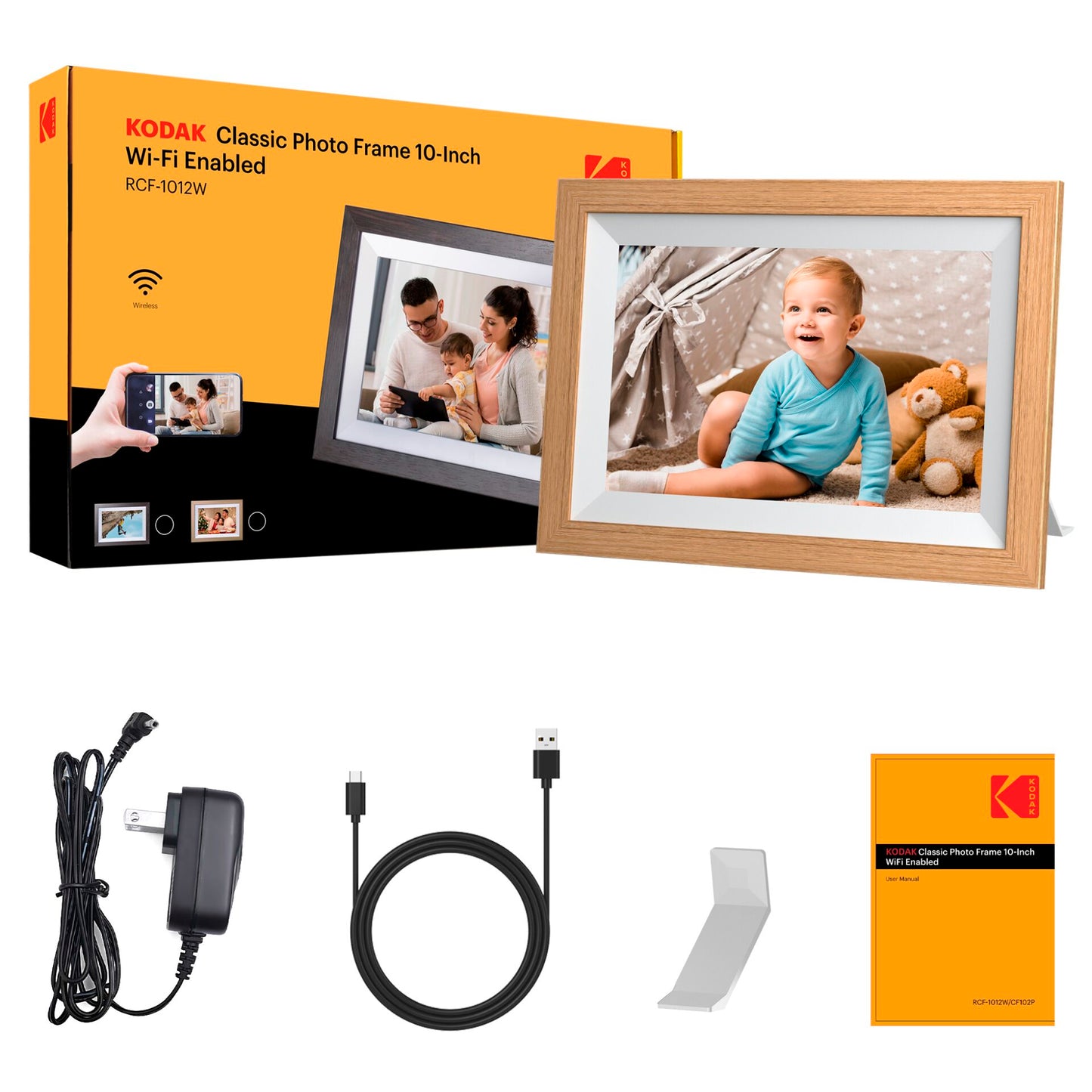 Kodak RCF-1012W WiFi wooden brown