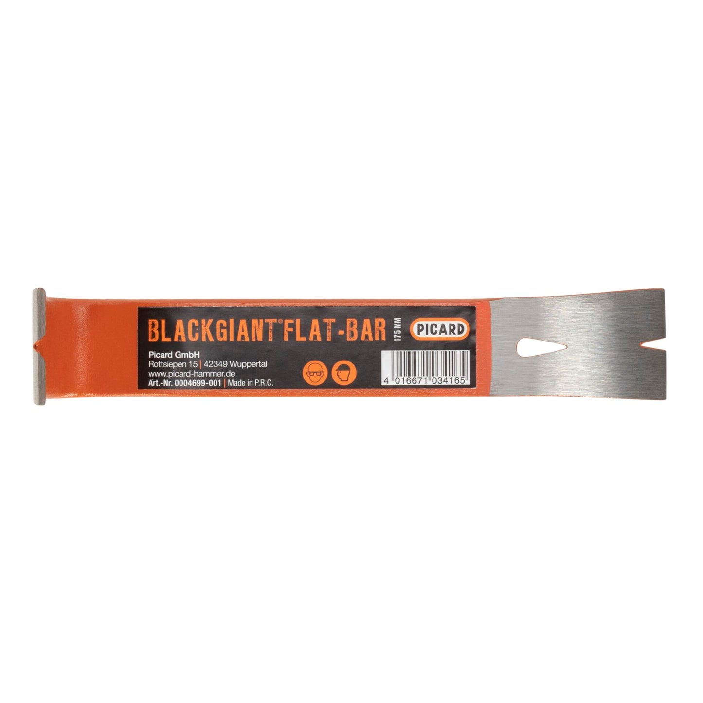Picard Pinching Bar Black Giant Bar 2-Pack Flat+Utility