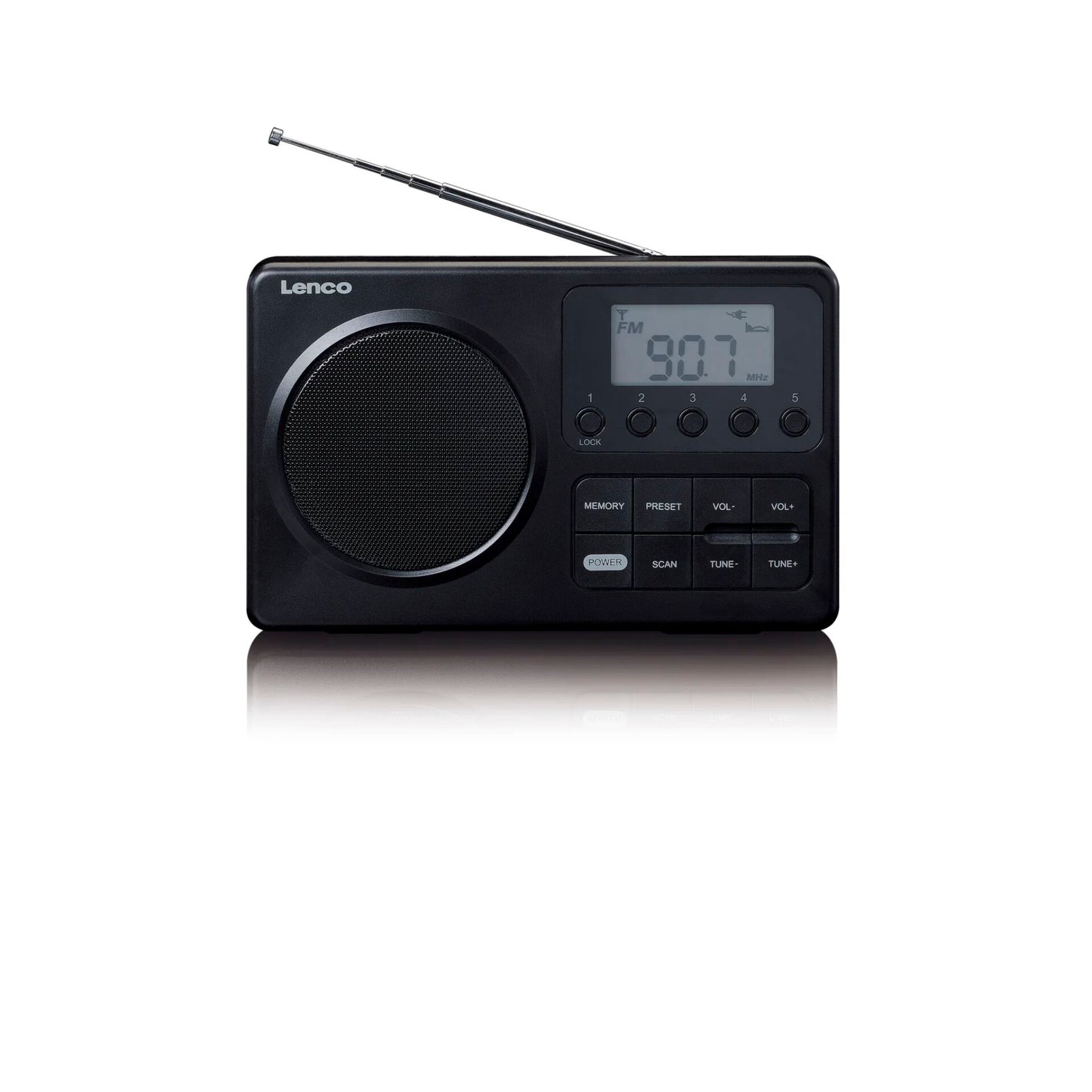 Lenco MPR-035BK black