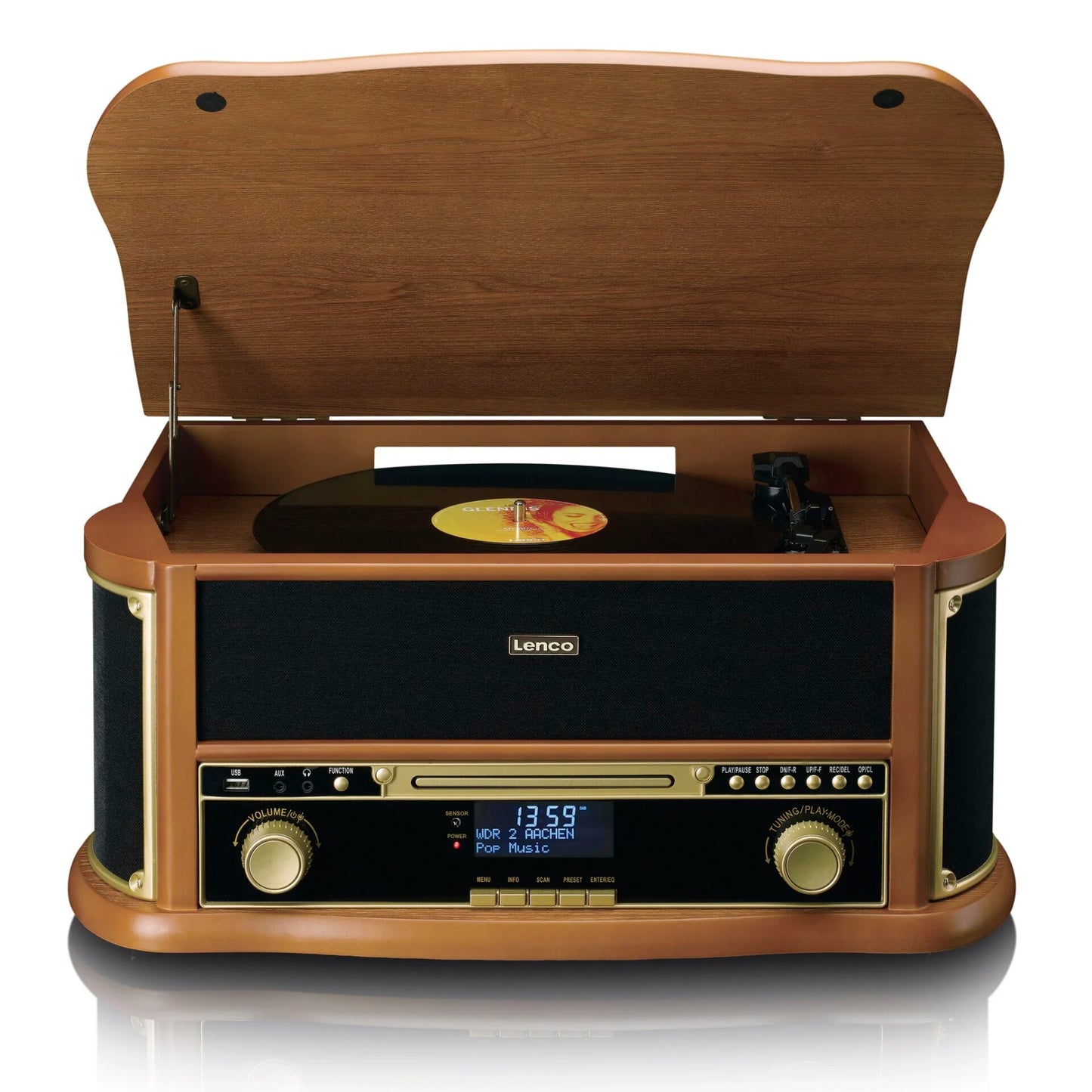 Lenco TCD-2571 wood