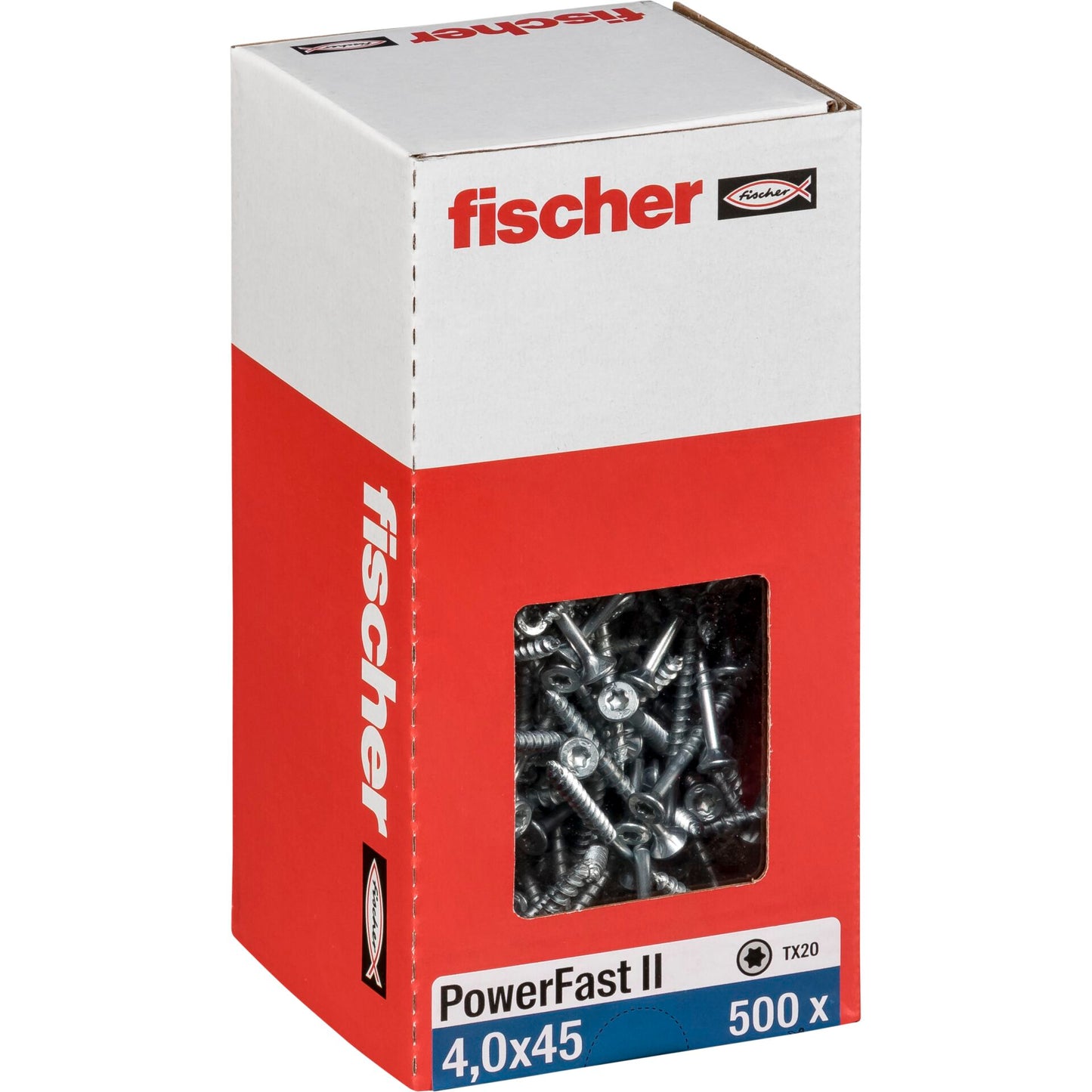 Fischer PowerFast II 4,0x45 SK TX TG blvz 500
