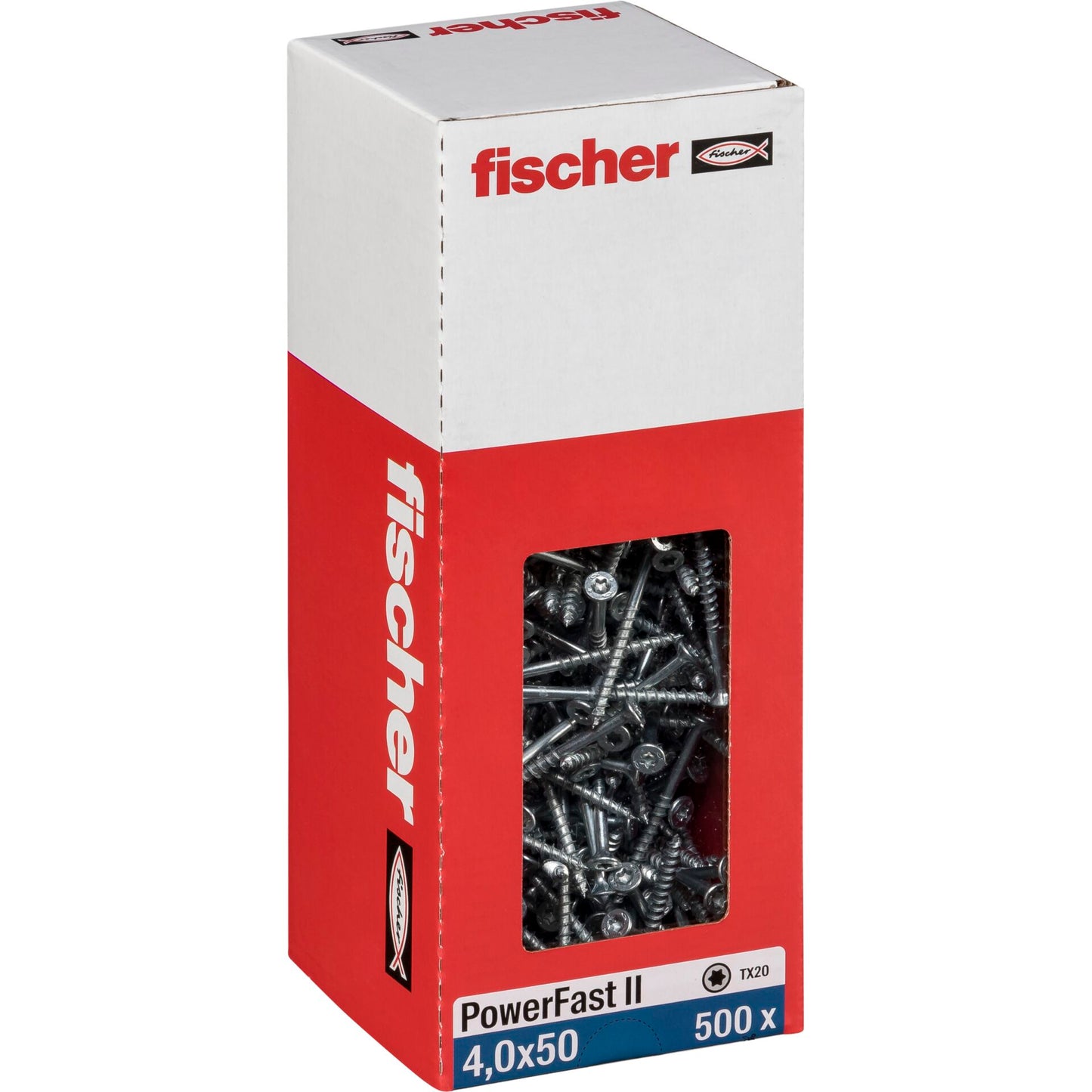 Fischer PowerFast II 4,0x50 SK TX TG blvz 500