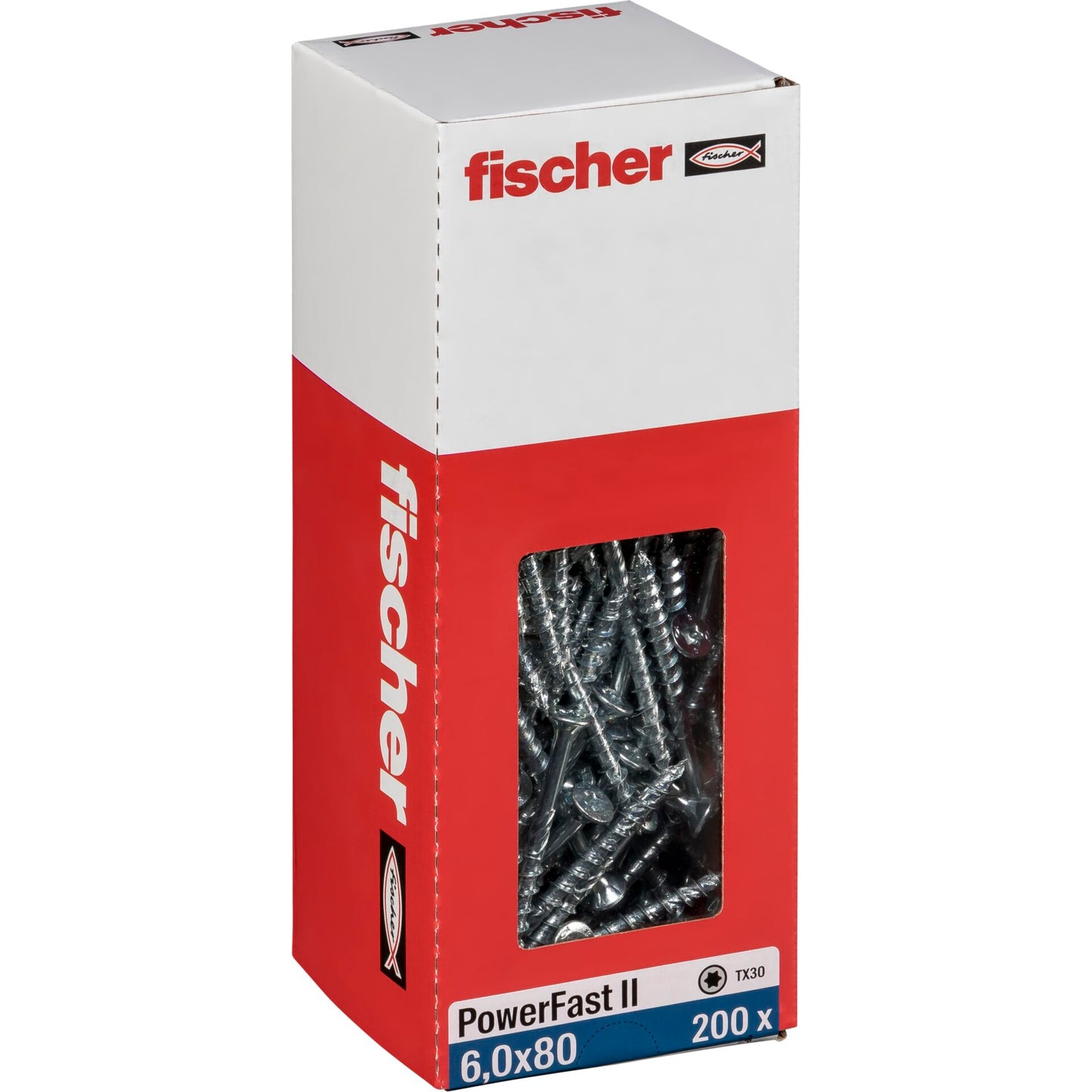 Fischer PowerFast II 6,0x80 SK TX TG blvz 200