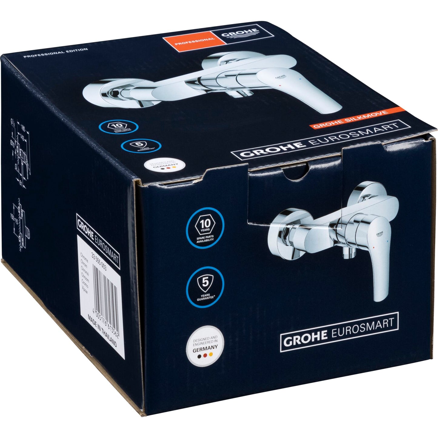 Grohe Eurosmart Single-Handle Shower Mixer, 1/2