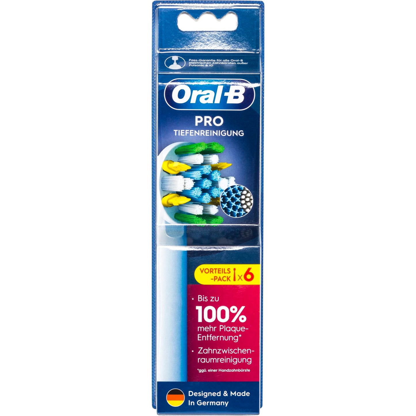 Oral-B Toothbrush heads Pro Deep Cleaning   6 pcs.