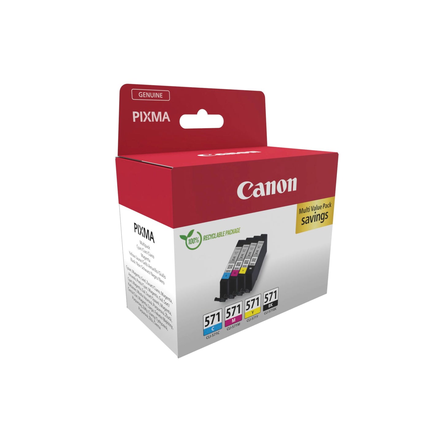 Canon CLI-571 C/M/Y/BK Multi Pack