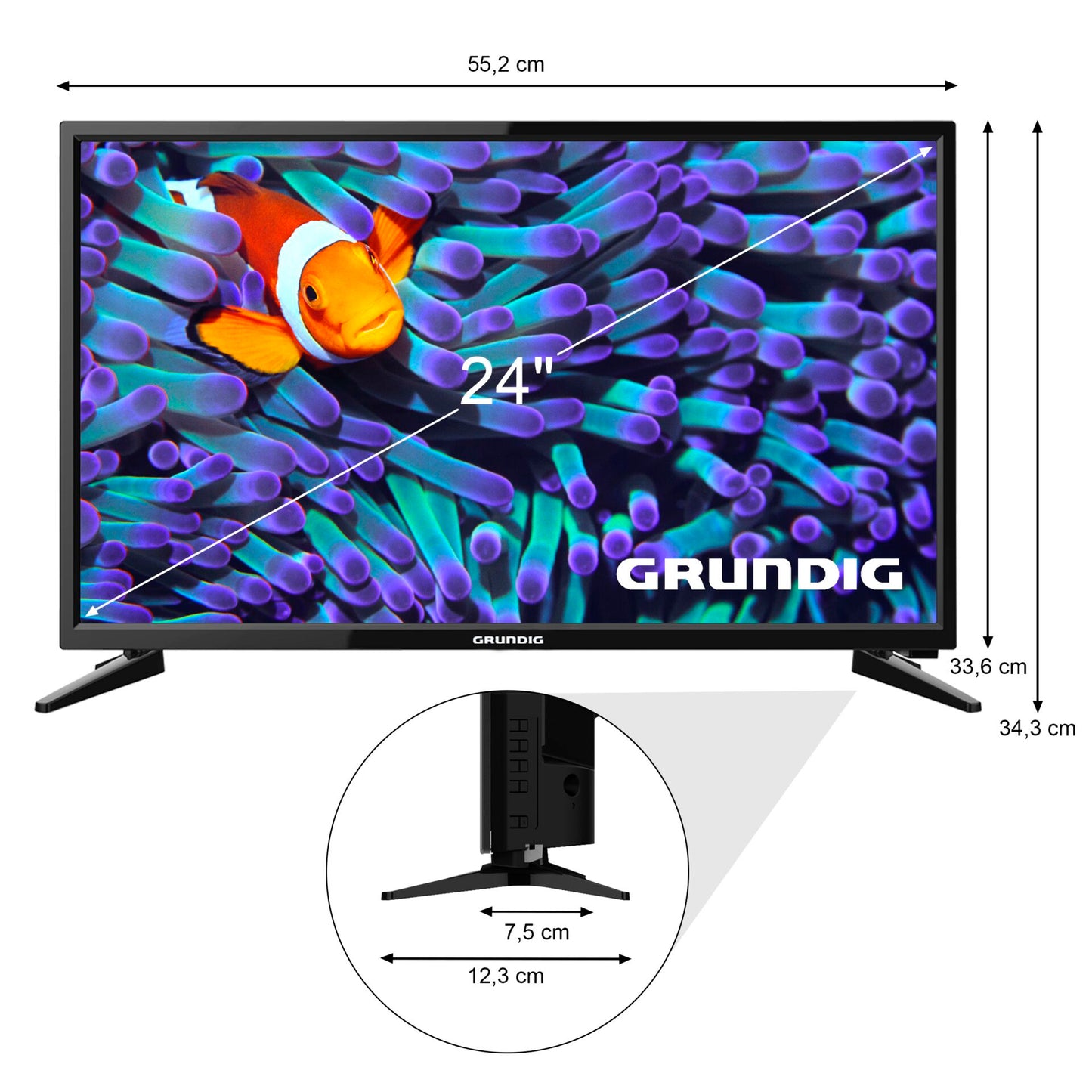 Grundig 24 GHB 5340 black