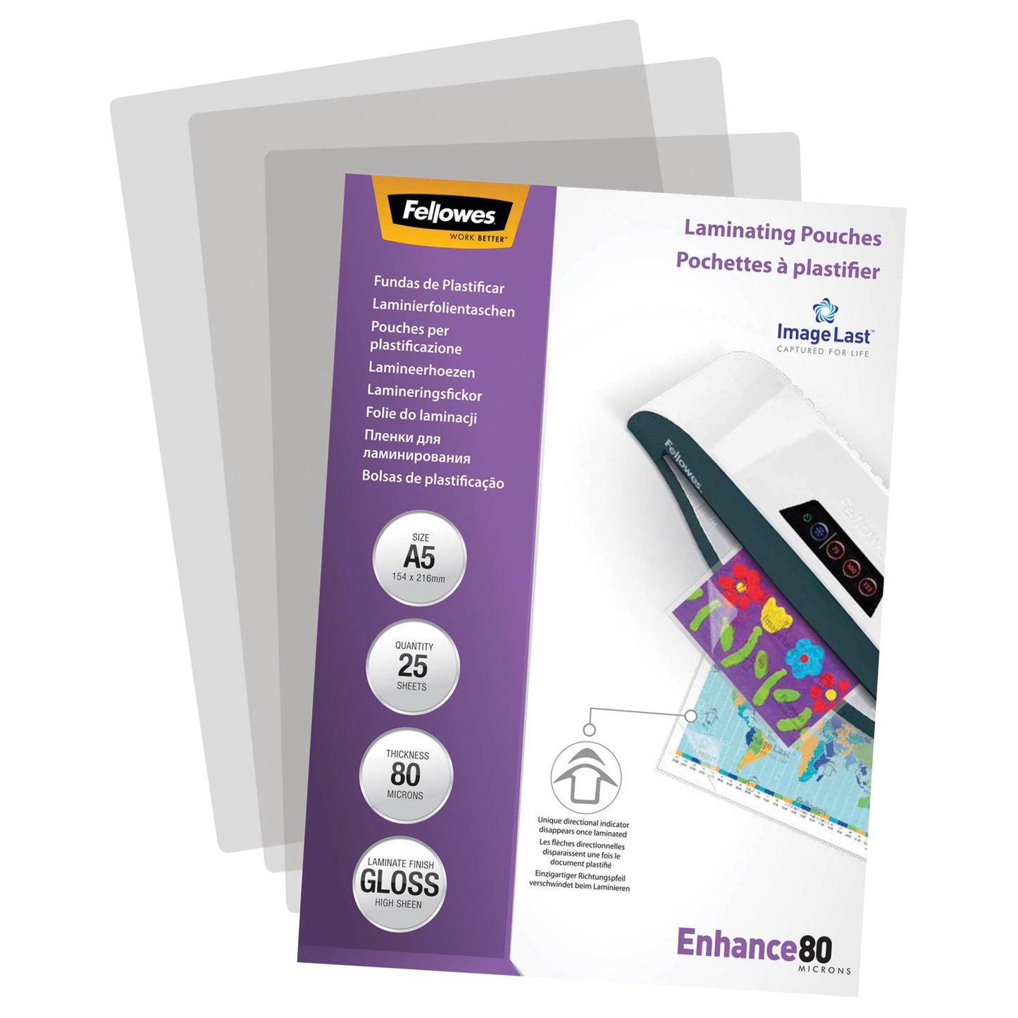 Fellowes ImageLast A5 80 micron 25-pack