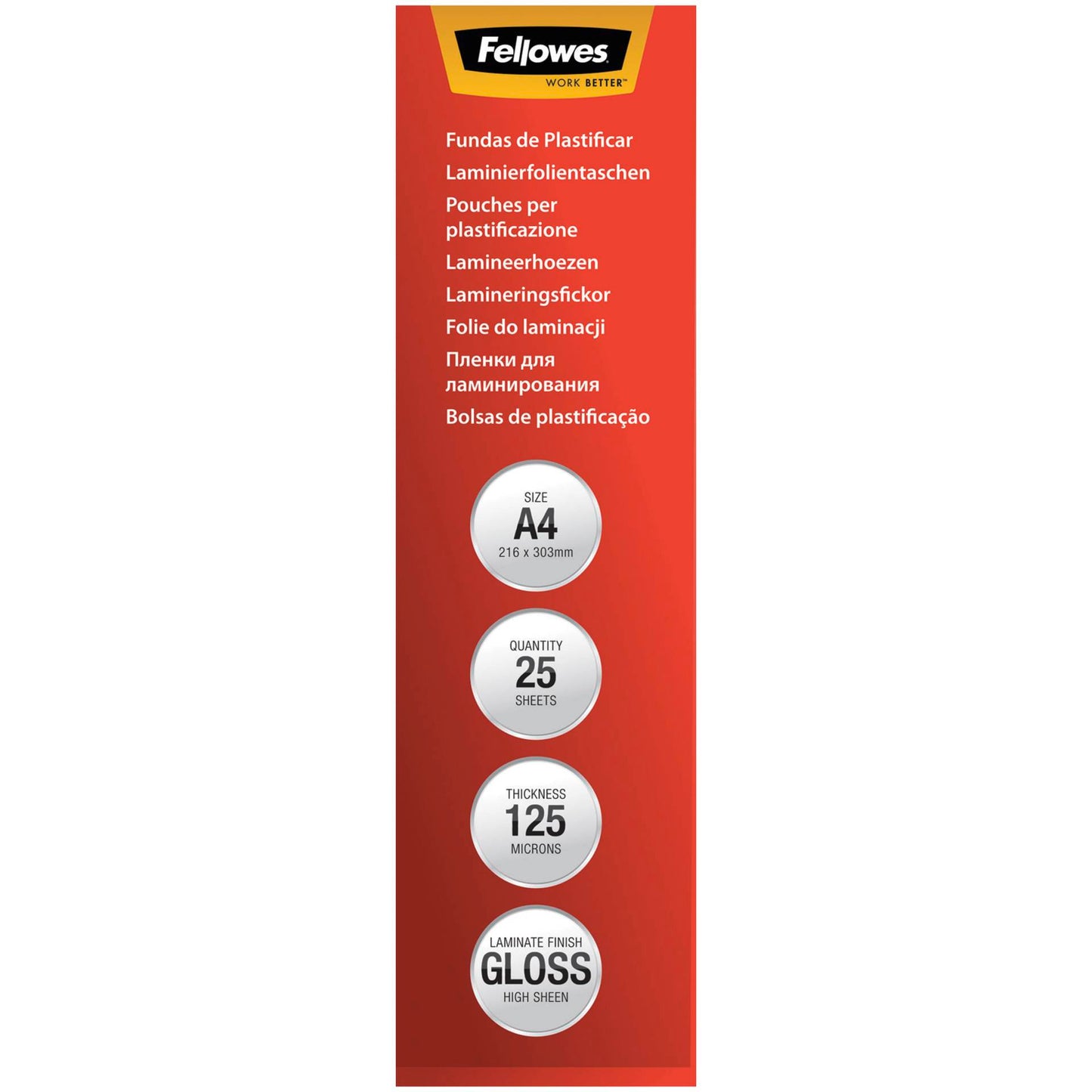 Fellowes ImageLast A4 125 micron 25-pack