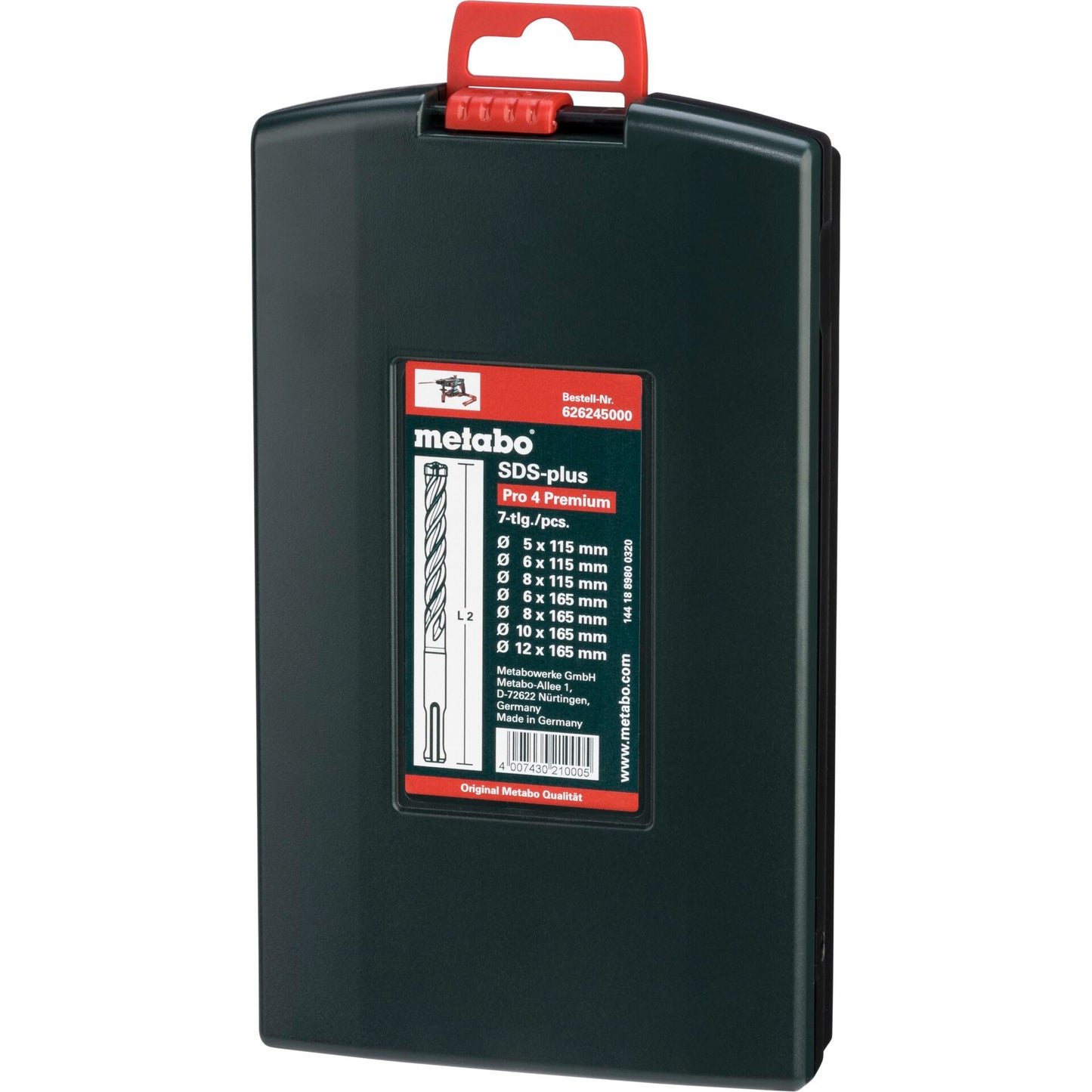 Metabo SDS-plus P4P (4C) Drill Set 7-pcs.