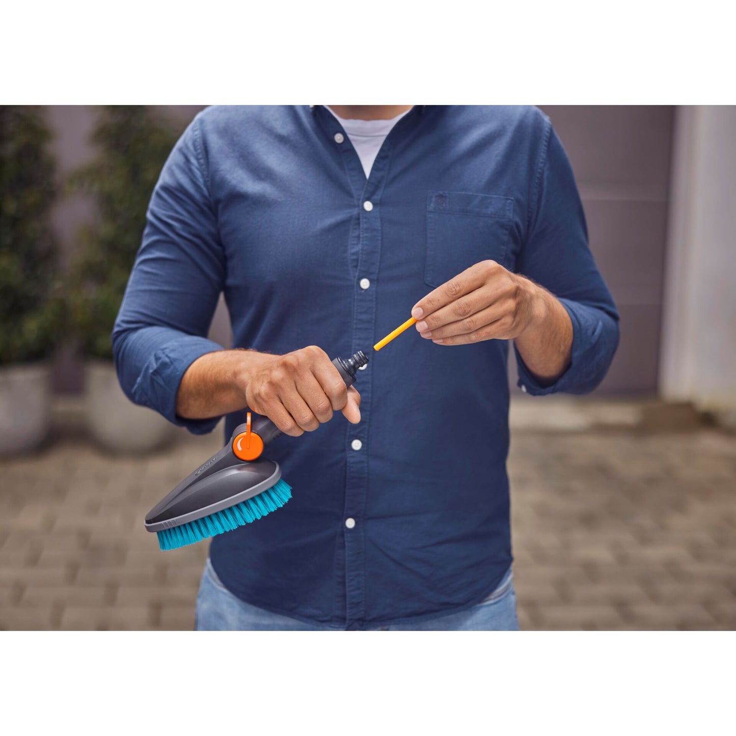 Gardena Cleansystem Hand Brush M hard