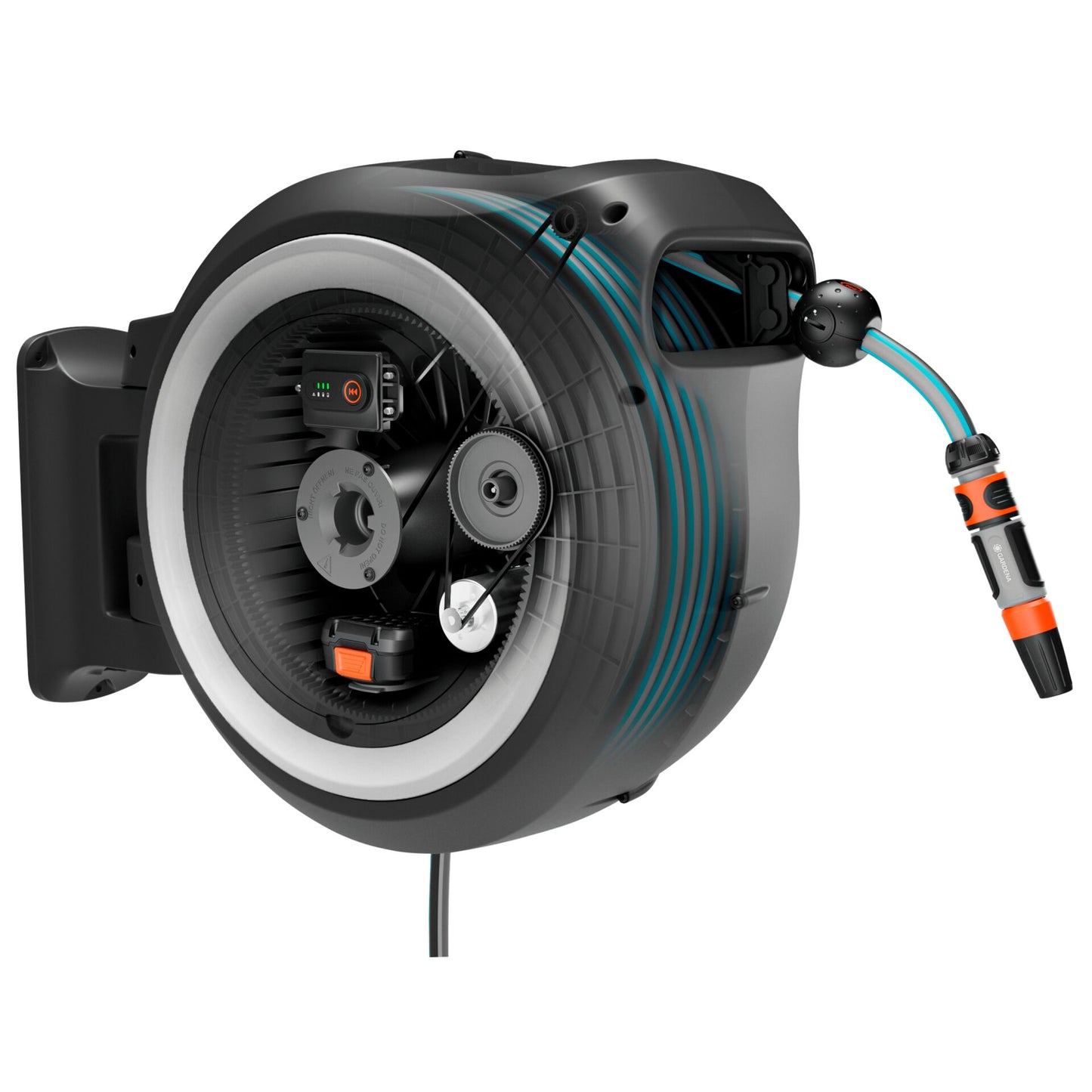 Gardena Battery Wall Hose Box PowerRoll XXL 18V Set 40 m