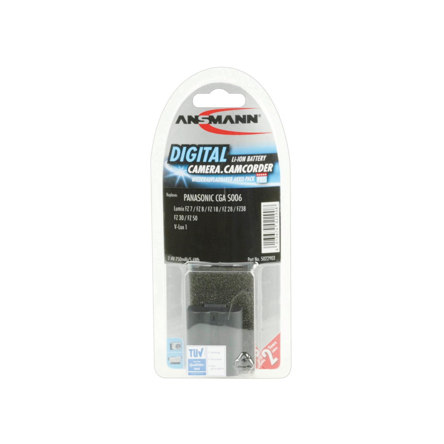 Ansmann A-Pan CGA-S006