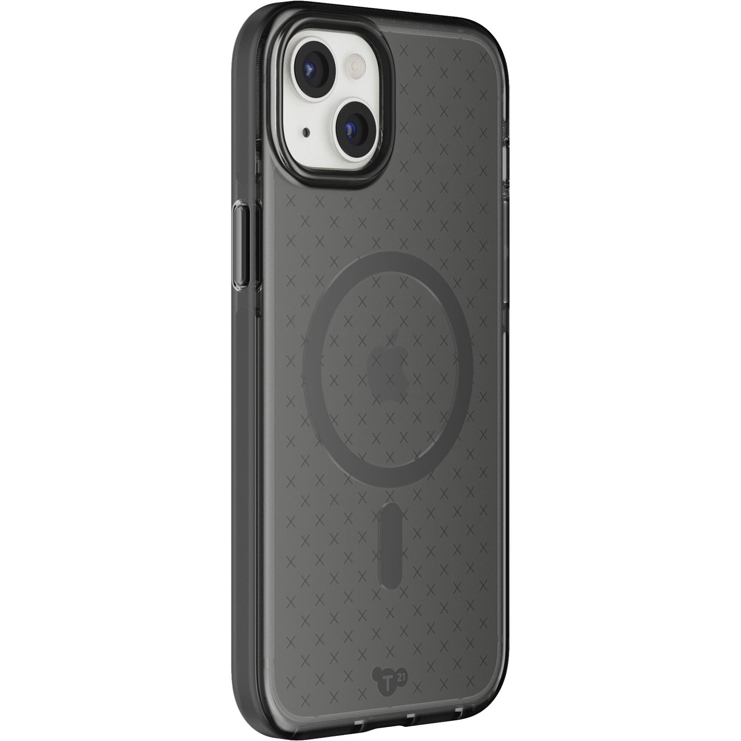 Tech21 EvoCheck Case MagSafe for iPhone 15 Plus Smokey/Black