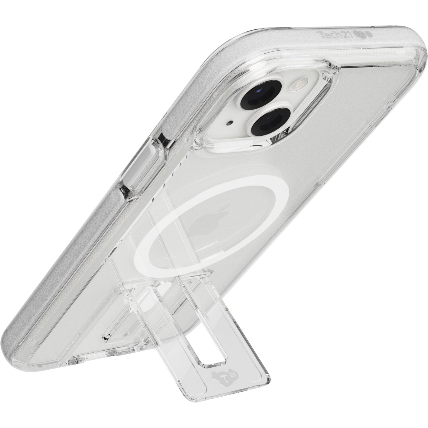 Tech21 EvoCrystal Kick Case MagSafe for iPhone 15 Plus White