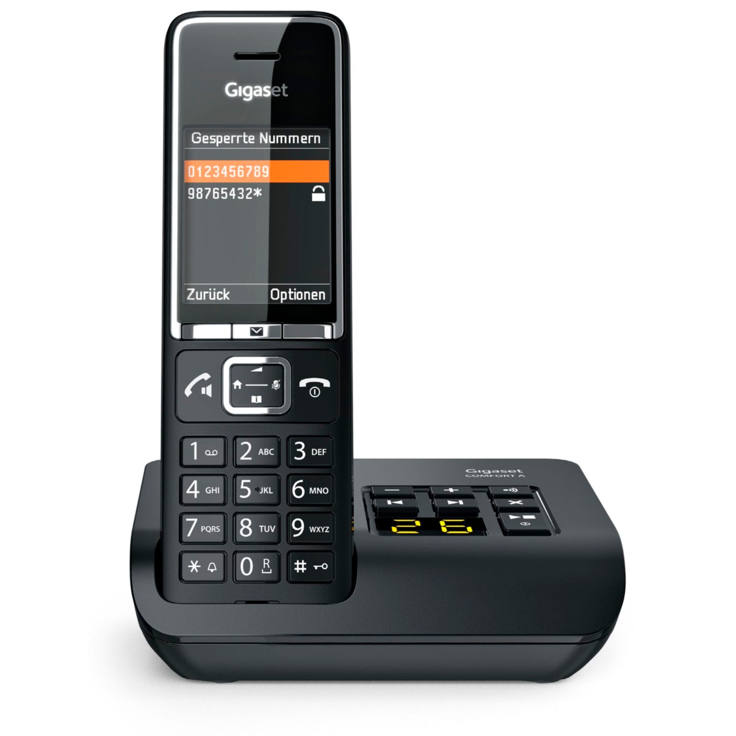 Gigaset Comfort 550A black/chrome
