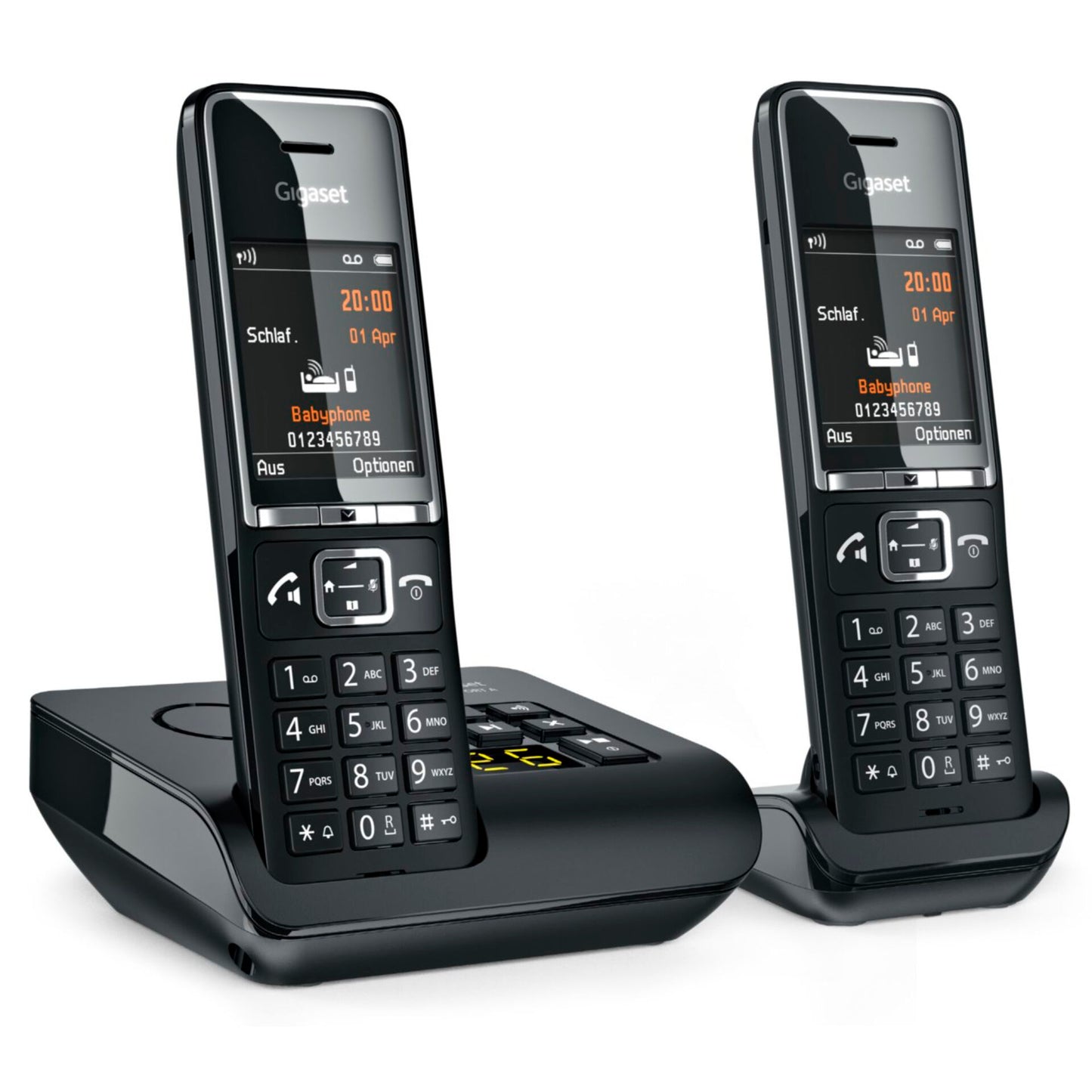 Gigaset Comfort 550A duo black/chrome