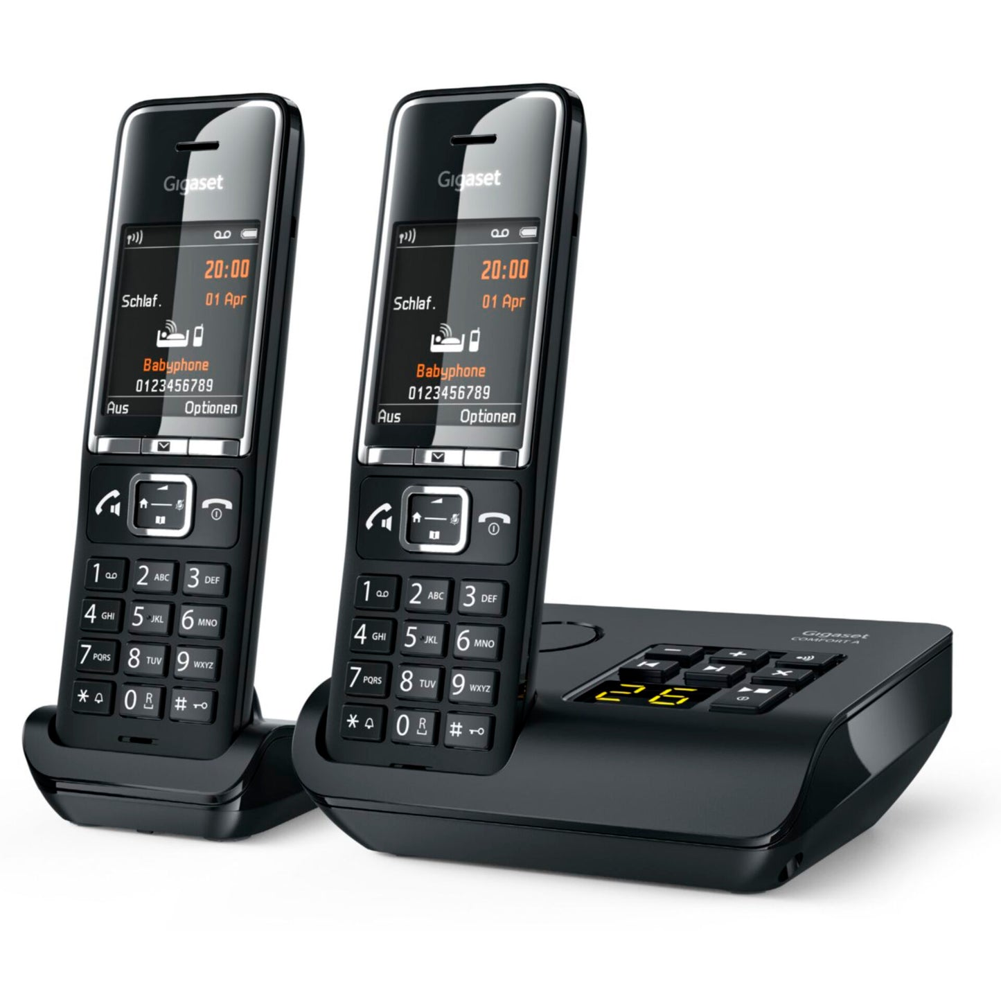 Gigaset Comfort 550A duo black/chrome